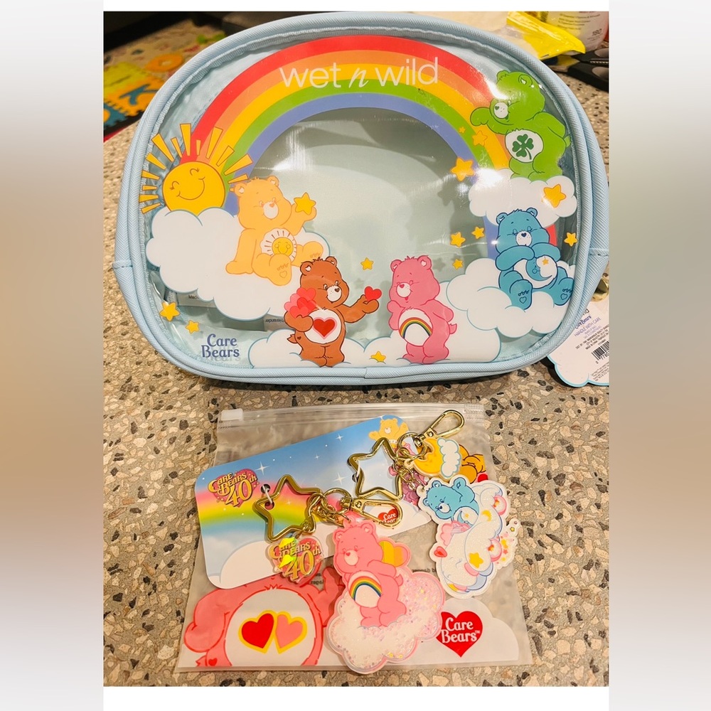 LAST- Care Bear make up bag bundle!